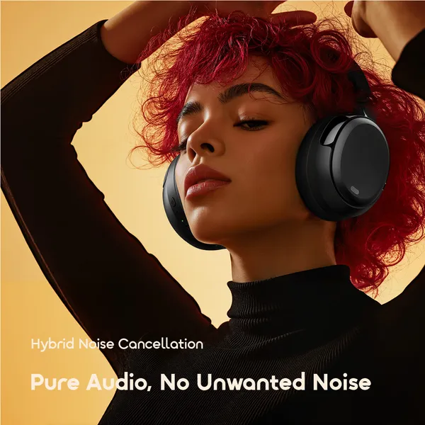 oraimo BoomPop N Wireless Hybrid Noise Cancelling Over-Ear Headphones - Sikela Store