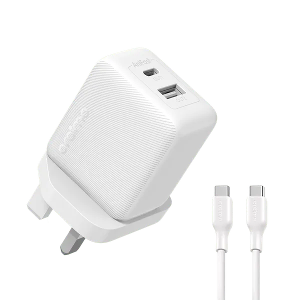 oraimo PowerCube 201 UK Type Plug 20W Charger Kit - Sikela Store